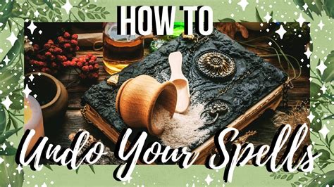 how to undo voodoo spells.